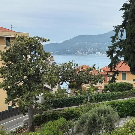 Welcome Riviera Primavera 1a Vista Mare- Spazioso E Comodo Appartamento-2 Bagni-wifi-aria Condizionata In Ogni Stanza-garage A Pagamento 15 Euro Al Giorno Appartamento Rapallo