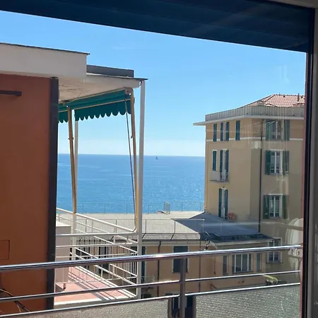 Welcome Riviera Primavera 1a Vista Mare- Spazioso E Comodo Appartamento-2 Bagni-wifi-aria Condizionata In Ogni Stanza-garage A Pagamento 15 Euro Al Giorno Appartamento Rapallo