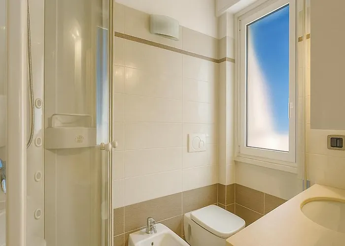 Welcome Riviera-primavera 1a- Vista Mare- Spazioso E Comodo Appartamento-2 Bagni-wifi-aria Condizionata In Ogni Stanza-garage A Pagamento 15 Euro Al Giorno 아파트 *